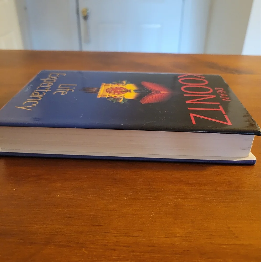 Dean Koontz Life Expectancy Hardcover Used Book Novel Mystery Thriller